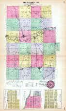 Dickinson County, Banner, Chapman, Carlton, Kansas State Atlas 1887